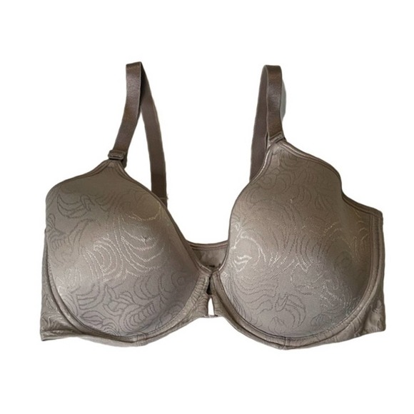 Bali Front Close Bra Padded Underwire Size 36DD NWOT - Picture 1 of 5